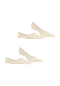Burlington - Everyday Füßlinge, 2er-Pack, Low-Cut Ausschnitt, für Damen - 2000 WHITE
