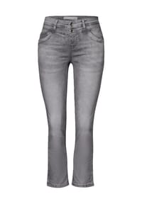 Street One - Jeanshose, 7/8-lang, für Damen - 16576 LIGHT GREY