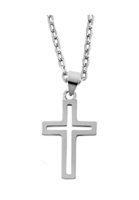 Adelia's Cross Collection - Anhänger – Kreuz Kreuzanhänger aus 925 Silber - silber