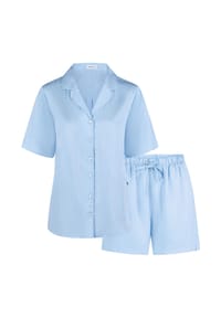 seidensticker - Pyjama Classic Web - Zen blue