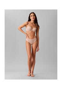 Calvin Klein - String Invisibles Microfibe, Gummibund, für Damen - 7NS CEDAR