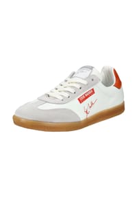 STEVE MADDEN - Leder Sneaker - Weiß/Orange