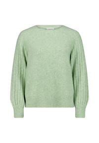 CARTOON - Strickpullover mit Rundhalsausschnitt - Green Melange