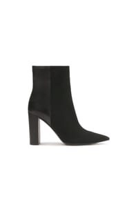 Kazar - Schwarze Stiefel aus Wildleder und Glattleder - Schwarz
