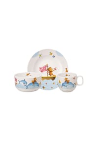 Villeroy & Boch Kindergeschirr Happy as a Bear 3er Set bunt - HAPPY AS A BEAR - bunt