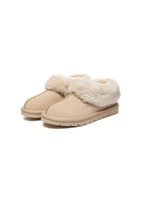 EVERAU® - Damen Hausschuhe Ibis - CHESTNUT