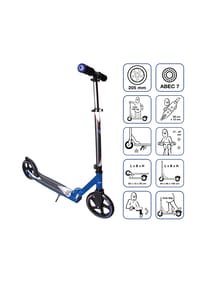 muuwmi - Aluminium Scooter 205 mm blau - blau