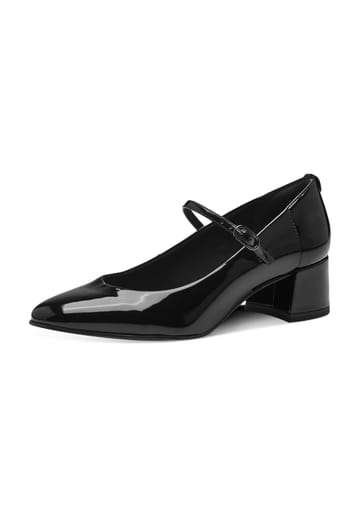 Damen Pumps Spangenschuhe Leder Black Italienische Leder Pumps