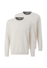 s.Oliver - Pullover 2er Pack Basic - Schwarz