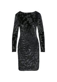 s.Oliver BLACK LABEL - Cocktailkleid, knielang, für Damen - 9999  GREY/BLACK