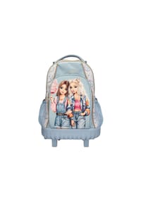DEPESCHE - Schulrucksack Trolley MY BFF TOPModel 23 x 34 x 54 cm hellblau - hellblau