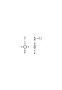 Thomas Sabo - Ohrringe Cross Romance - silberfarben