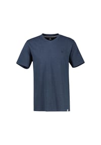 LERROS - T-Shirt aus Baumwoll-Leinen-Mix in moderner 2-Tone-Optik - GRAVEL BEIGE