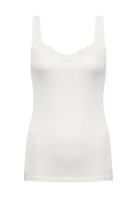 mey - Emotion Elegance Unterhemd, V-Ausschnitt, für Damen - 1 WEISS