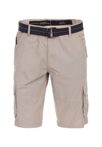 CASAMODA - Cargo-Bermudas, aufgesetzte Beintaschen, Gürtel, für Herren - 125 BLAU