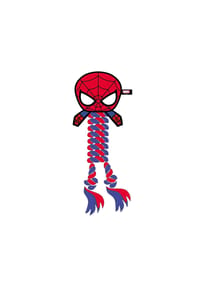 MARVEL - Spiderman Hundekauspielzeug Seil Kauspielzeug & Beißspielzeug - 