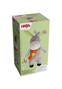 HABA - Stoffpuppe Schnullertier - Esel Elwood