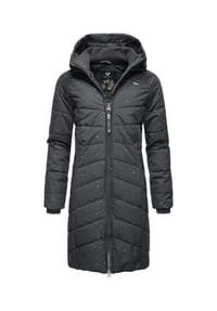 ragwear™ - Steppmantel Dizzie Coat Print - Dark Grey