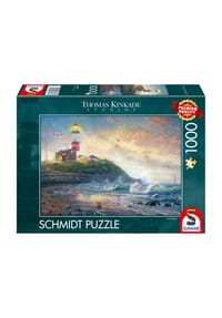 Schmidt - Bilderpuzzle "Leuchtturm Hoffnung Thomas Kinkade", 1000 Teile - 