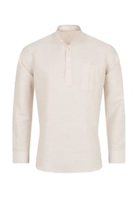 INDUMENTUM - Hemd Leinenhemd - Beige