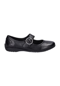 Seibel - Ballerinas, Dornschließe, Leder, für Damen - 105 BLACK-BLACK