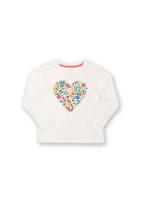 KITE - Kinder Secret Garden Shirt Bio-Baumwolle - weiß