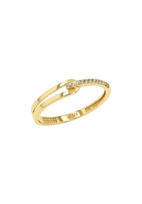 amor - Damen Ring, 375er Gold  - GOLD