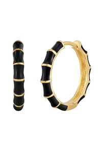 GLANZSTÜCKE MÜNCHEN - Damen Ohrringe aus 925/- Sterling Silber in Gelbgold - gelbgold