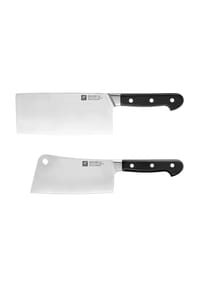 ZWILLING Messer-Set, chinesisches Kochmesser, Hackmesser, 2-teilig - Pro - SCHWARZ
