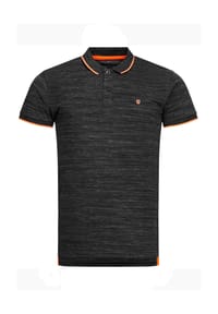 INDICODE - Poloshirt Mecklenburgh - Black mix