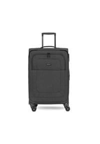 REDOLZ - Essentials 12 Essentials 12 MEDIUM 4-Rollen Trolley 67 cm mit Dehnfalte - black2