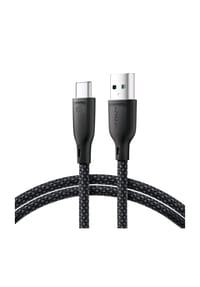 COFI - Joyroom Multi-Color Series S-A34 USB-A/USB-C-Kabel 100 W 1 m – Schwarz - Schwarz 100 x 0,5 x 0,5 cm