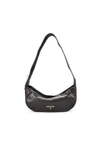 PATRIZIA PEPE - Schultertasche Leder 34 cm - hot brown