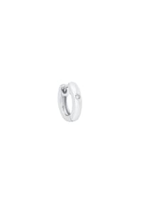 amor - Damen Creole, 925er Silber - SILBER
