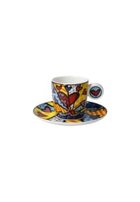 Goebel Espressotasse Romero Britto A New Day - Romero Britto - Bunt