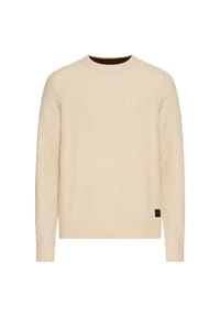 camel active - Pullover aus reiner Lammwolle - Hafer