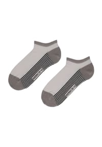 Hudson - Sneakersocken "Sporty Stripes", Rippbündchen, für Herren - 0005 BLACK