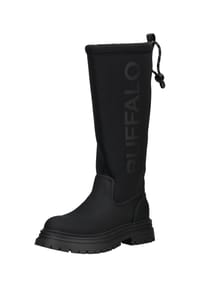 Buffalo - Lederimitat/Textil Stiefel - Schwarz