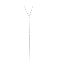 elli. - Halskette Y-Kette Gedreht Verstellbar 925 Sterling Silber - Gold