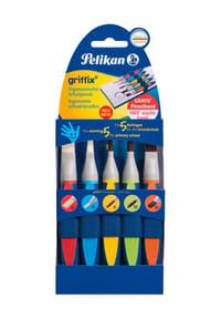 Pelikan - Pinselset "griffix", 5-teilig - mehrfarbig