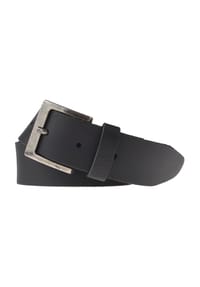 MANGUUN - Gürtel, Leder, Dornschließe, für Herren - BLACK