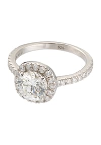 VANDENBERG - Damen Ring, 925er Silber mit 35 Lab-Grown Diamanten, zus. ca. 2,17 Karat - SILBER
