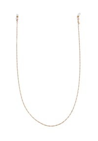 KUZZOÍ - Schmuckzubehör Brillenkette Figaro Gliederkette 925 Sterling Silber - Gold