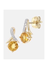 Diamant L'eternel - Ohrstecker, mit Diamant, 375 Gelbgold - gold