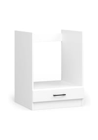 Akord - Oliwia Backofenschrank S60 mit 1 Tür und 1 Einlegeboden - weiß