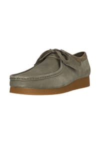 CLARKS® - Mokassins WallabeeEVO mit der unnachahmlichen Kreppsohle - 5357 Sage Suede
