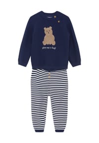 MANGUUN - Bekleidungsset, Baumwolle, für Babys und Kleinkinder - 5 DARK BLUE