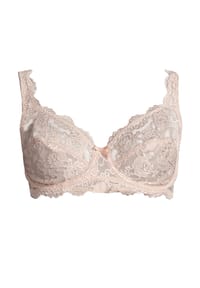 DESIRéE - Bügel-BH, Spitze, Bogenkäntchen, für Damen - 100 WEIß