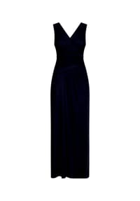 Vera Mont - Abendkleid mit V-Ausschnitt - 6179 STR AUBERGINE