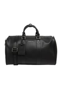 VALENTINO BAGS - Marnier Weekender "Marnier", Emblem, Namenanhänger, Schultergurt, für Damen - NERO